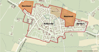 zoekgebieden nieuwbouw Hessenweg - De Fliert