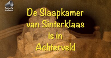 De slaapkamer van sinterklaas