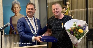 Wim de Vette - geridderd