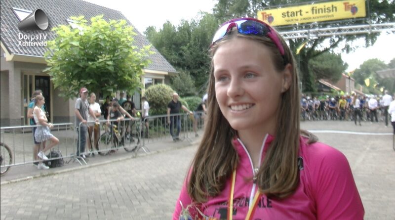 our de Junior 2023 etappe 9 Nanet Huising