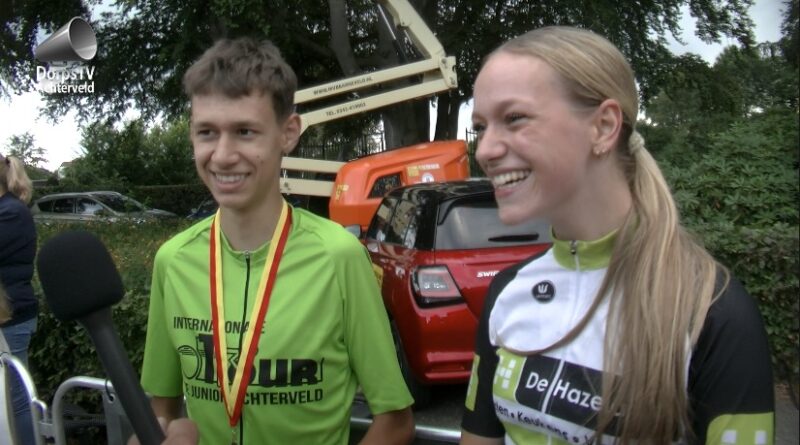 etappe 3 Tour de Junior 2026 - dinsdag - Sjerp en Teuntje Mohlman